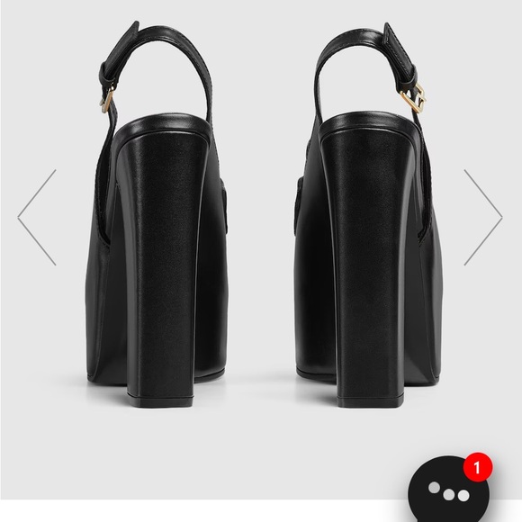 BNWT GUCCI Horsebit Platform slingback loafer - Picture 5 of 14